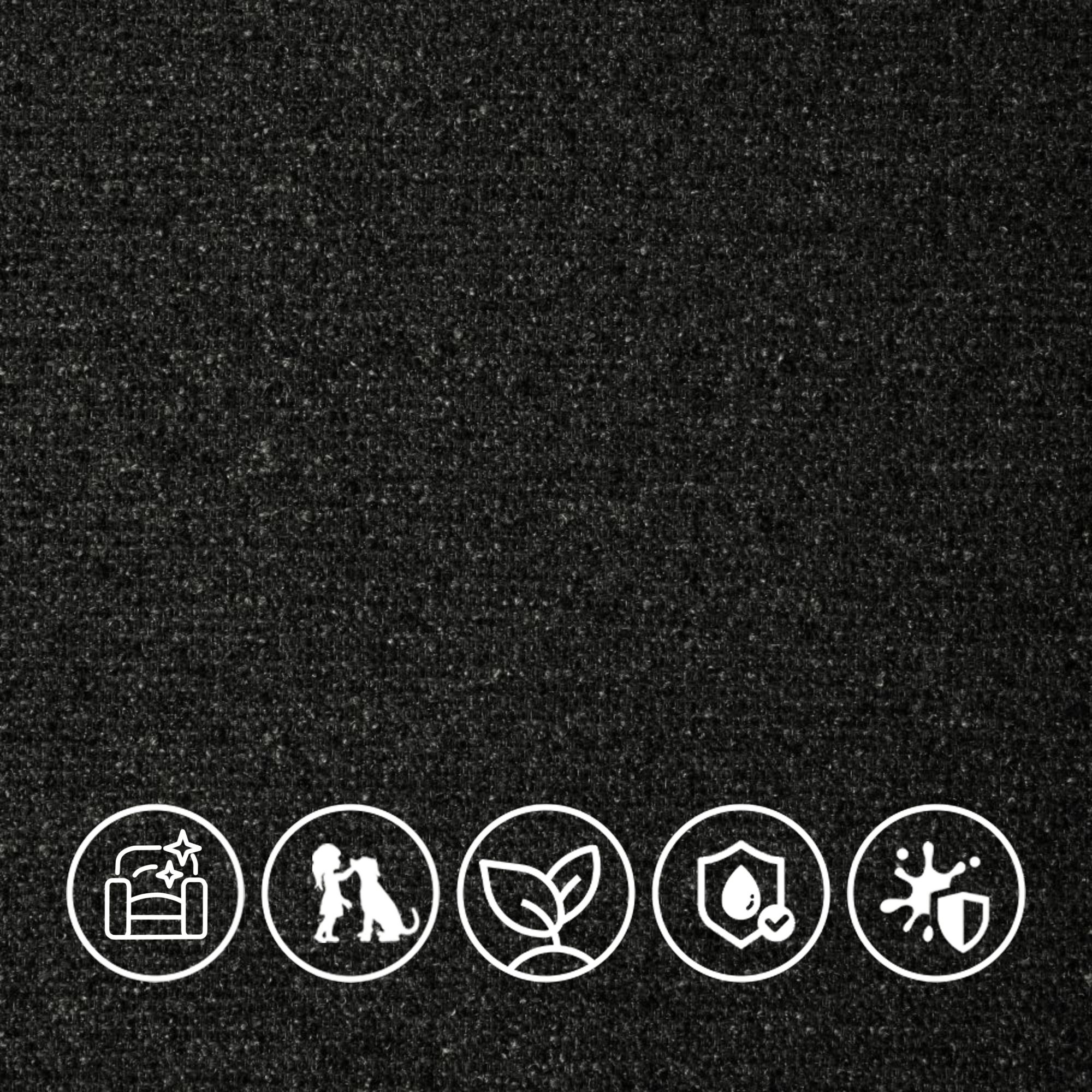 Luxury EasyClean Bouclé

EasyCare, Eco Friendly, Family Friendly, Stain Resistant, Waterproof

Composition: 100% Polyester (77% Recycled)

Seattle is a durable, easy-care boucle-like fabric with waterproof and stain-resistant technology, making spills effortless to clean. Its subtle woven pattern adds texture and style, while being environmentally friendly, perfect for family-friendly, practical interiors.